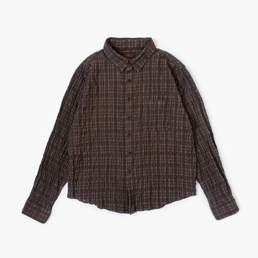 Sizzle Check Shirts（Brown）