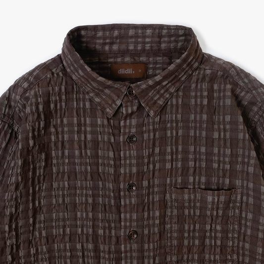 Sizzle Check Shirts（Brown）