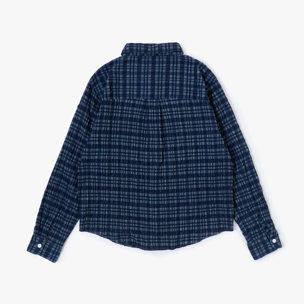 Sizzle Check Shirts（Navy）