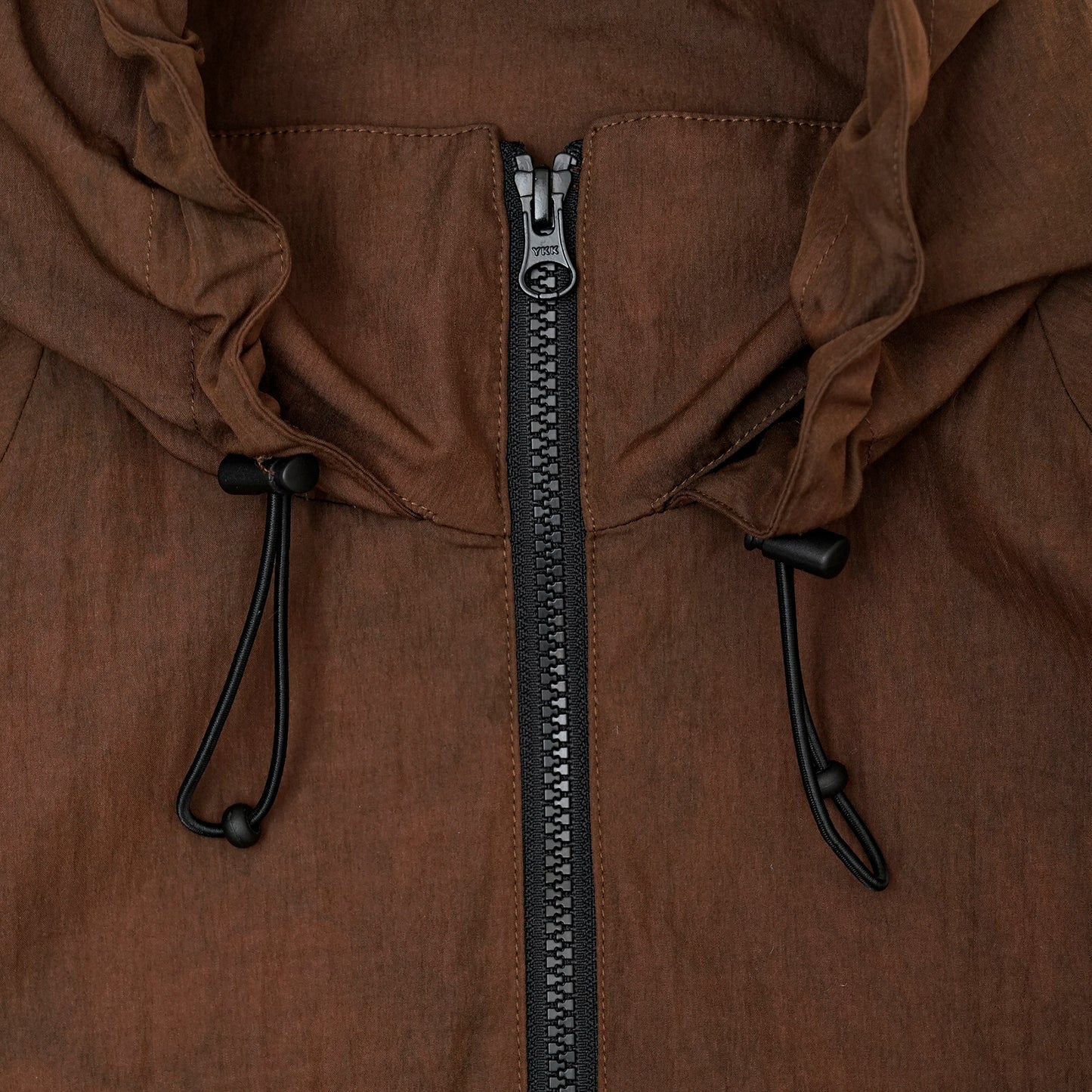 Amami Natural Dye nylon jacket ( Dark Green×Brown )