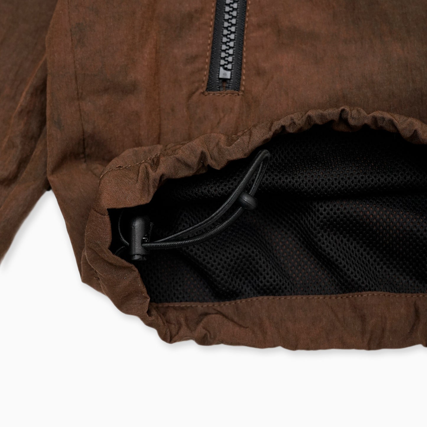 Amami Natural Dye nylon jacket ( Dark Green×Brown )