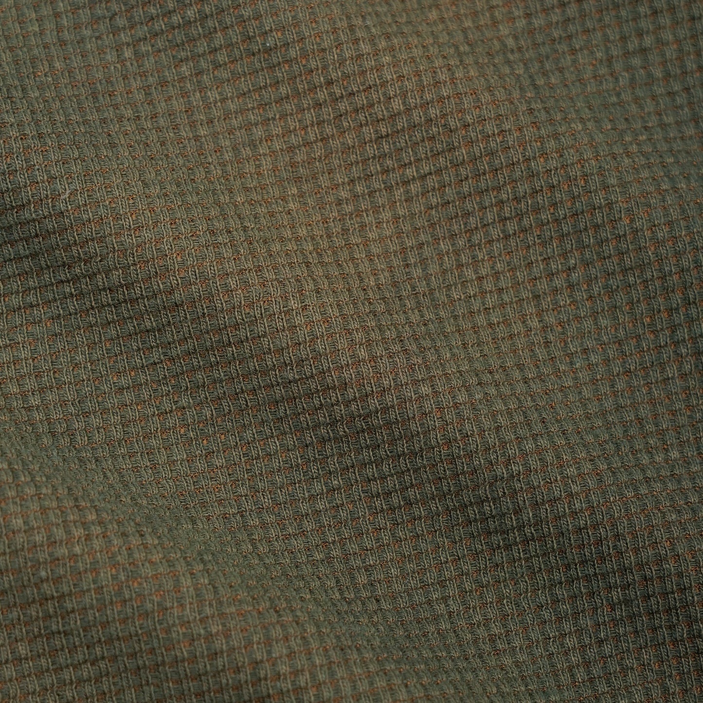 Natural Dye Thermal Hoodie（Geen × Brown）
