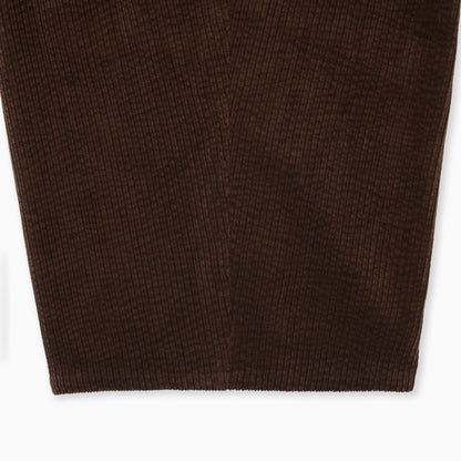 Natural Dye Corduroy Shorts ( Brown )
