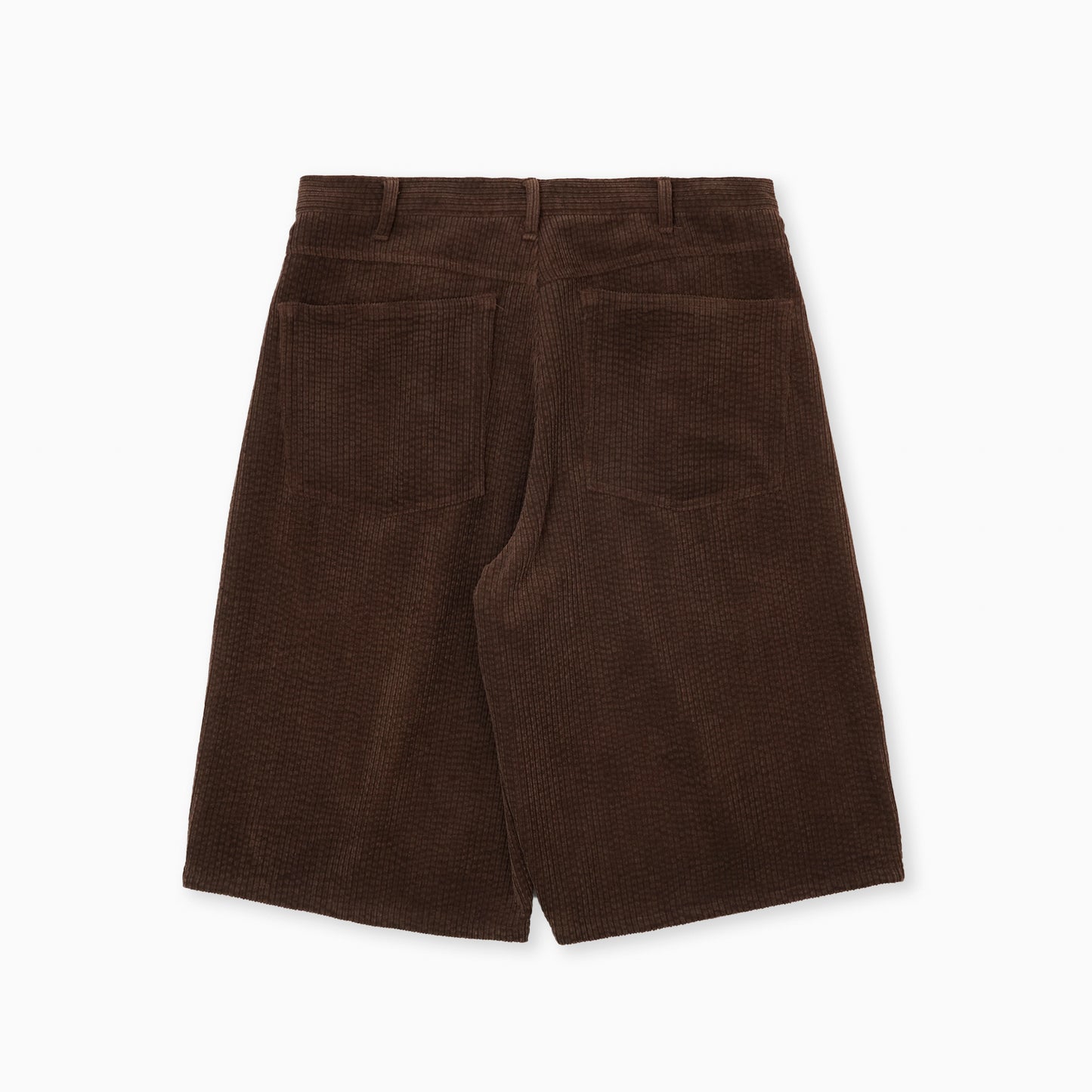 Natural Dye Corduroy Shorts ( Brown )